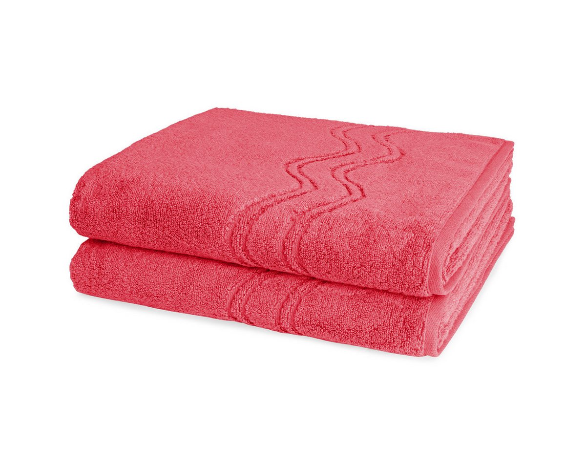 ROSS Handtuch Set Cashmere feeling, Walkfrottee (Spar-Set, 2-St), 2 X Duschtuch im Set - Baumwolle - Saugstark von ROSS