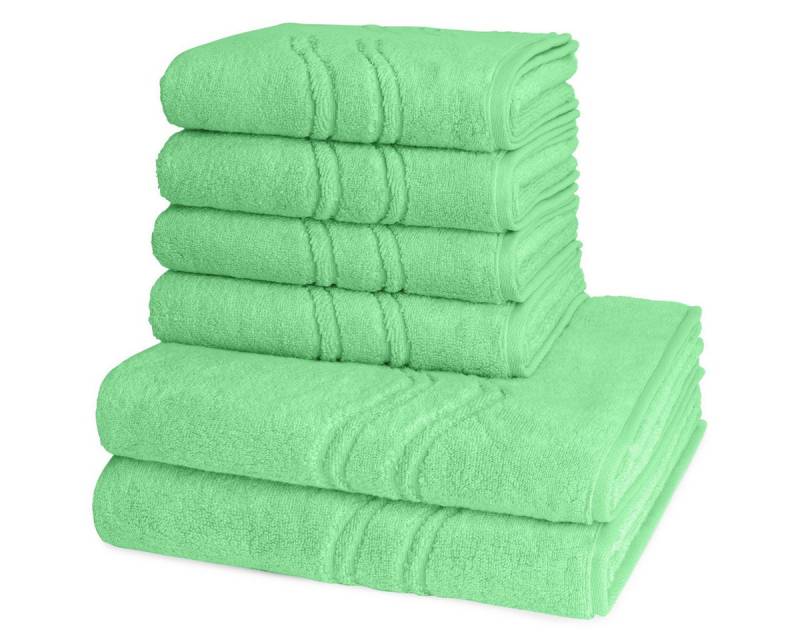 ROSS Handtuch Set Cashmere feeling, Walkfrottee (Spar-Set, 6-St), 4 X Handtuch 2 X Duschtuch im Set - Baumwolle - Saugstark von ROSS