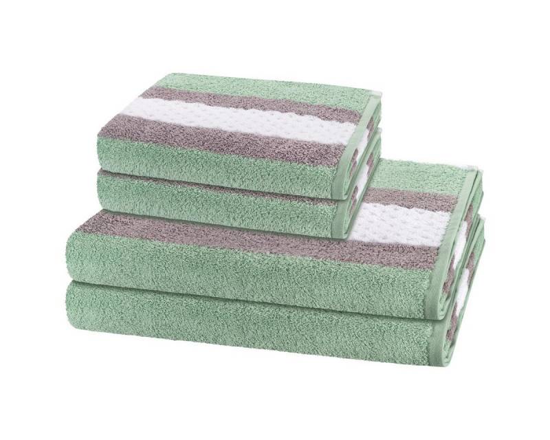 ROSS Handtuch Set Harmony, Walkfrottee (Spar-Set, 4-St), 2 X Handtuch 2 X Duschtuch im Set - Baumwolle - Saugstark ROSS Handtuch Set Harmony, Walkfrottee (Spar-Set, 4-St), 2 X Handtuch 2 X Duschtuch im Set - Baumwolle - Saugstark von ROSS