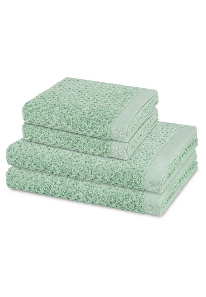 ROSS Handtuch Set Harmony, Walkfrottee (Spar-Set, 4-St), 2 X Handtuch 2 X Duschtuch im Set - Baumwolle - Saugstark ROSS Handtuch Set Harmony, Walkfrottee (Spar-Set, 4-St), 2 X Handtuch 2 X Duschtuch im Set - Baumwolle - Saugstark von ROSS