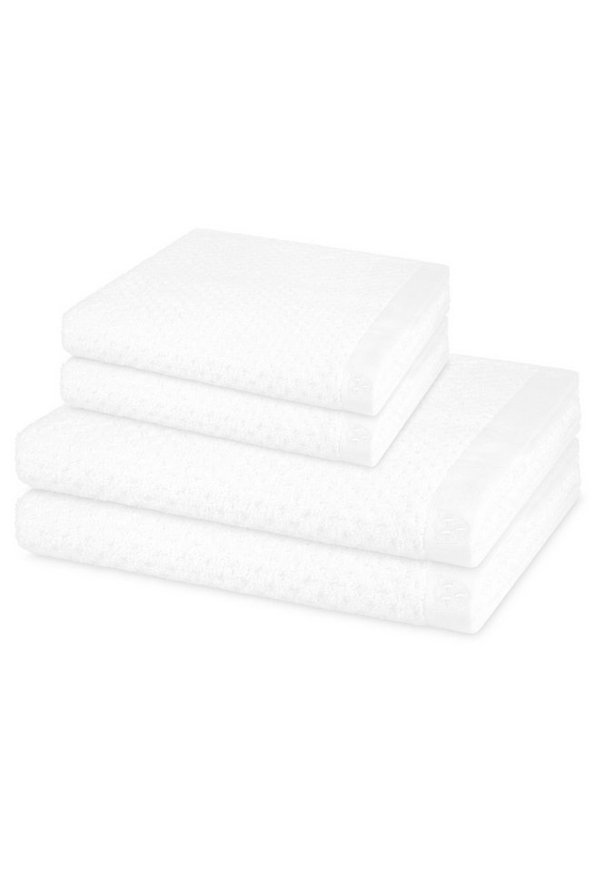 ROSS Handtuch Set Harmony, Walkfrottee (Spar-Set, 4-St), 2 X Handtuch 2 X Duschtuch im Set - Baumwolle - Saugstark ROSS Handtuch Set Harmony, Walkfrottee (Spar-Set, 4-St), 2 X Handtuch 2 X Duschtuch im Set - Baumwolle - Saugstark von ROSS