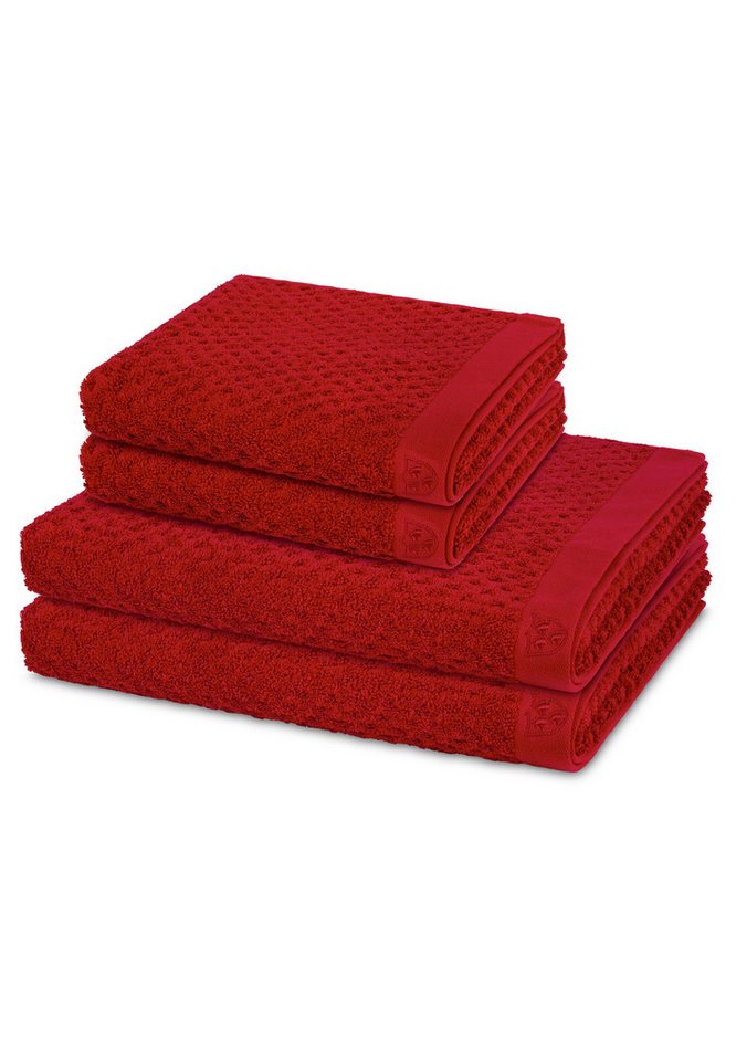ROSS Handtuch Set Harmony, Walkfrottee (Spar-Set, 4-St), 2 X Handtuch 2 X Duschtuch im Set - Baumwolle - Saugstark ROSS Handtuch Set Harmony, Walkfrottee (Spar-Set, 4-St), 2 X Handtuch 2 X Duschtuch im Set - Baumwolle - Saugstark von ROSS