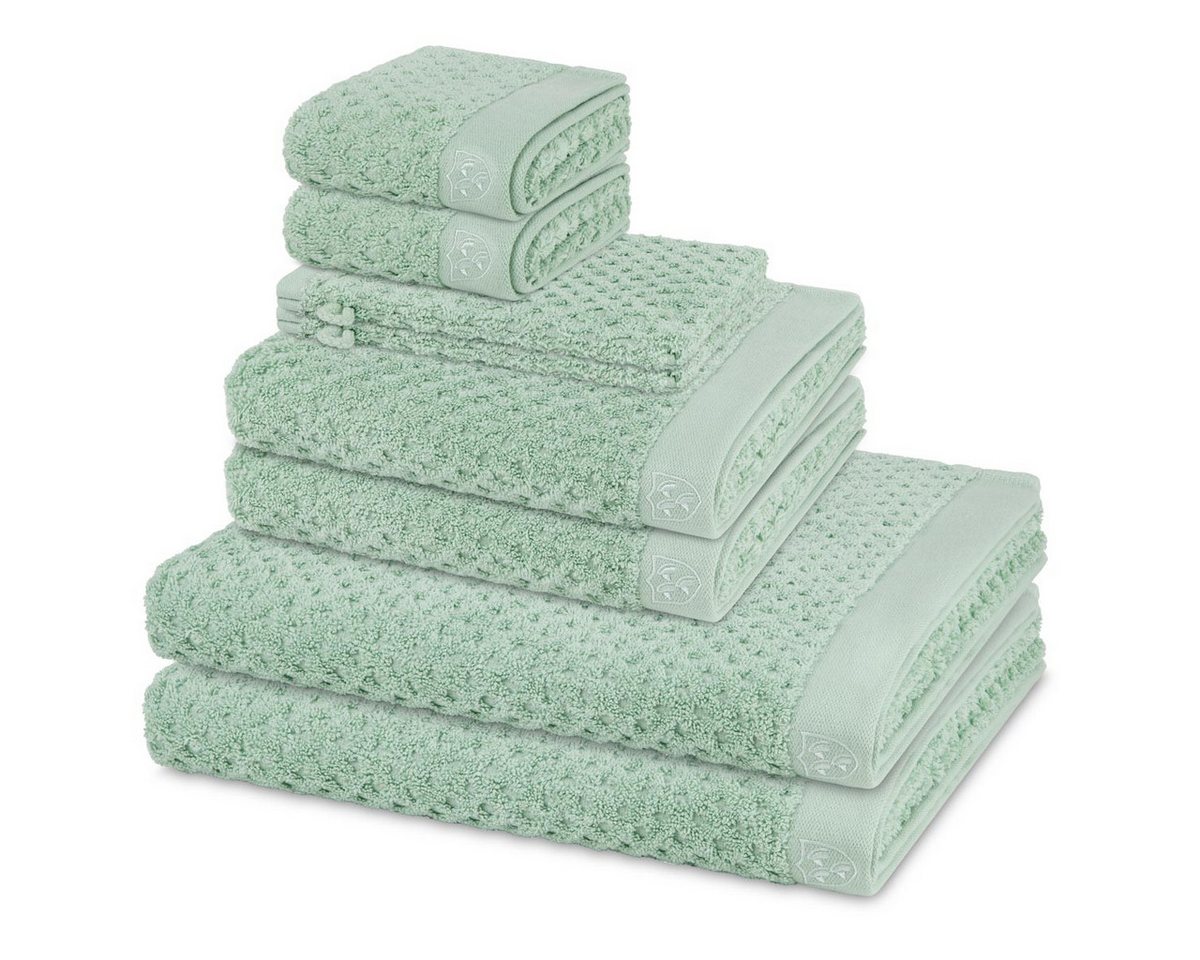 ROSS Handtuch Set Harmony, Walkfrottee (Spar-Set, 8-St), 2 X Wasch- 2 X Gäste- 2 X Dusch- 2 X Handtuch im Set - Baumwolle ROSS Handtuch Set Harmony, Walkfrottee (Spar-Set, 8-St), 2 X Wasch- 2 X Gäste- 2 X Dusch- 2 X Handtuch im Set - Baumwolle von ROSS
