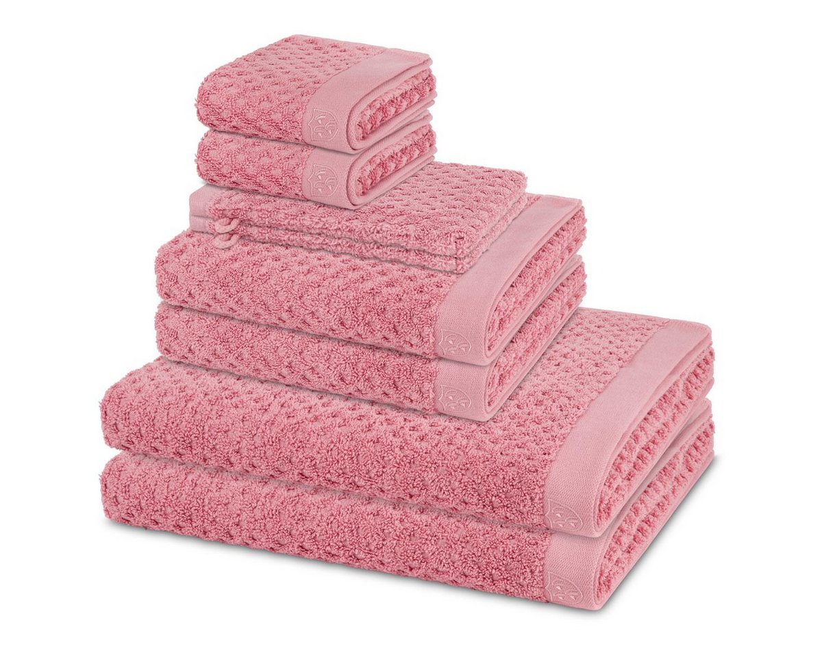 ROSS Handtuch Set Harmony, Walkfrottee (Spar-Set, 8-St), 2 X Wasch- 2 X Gäste- 2 X Dusch- 2 X Handtuch im Set - Baumwolle ROSS Handtuch Set Harmony, Walkfrottee (Spar-Set, 8-St), 2 X Wasch- 2 X Gäste- 2 X Dusch- 2 X Handtuch im Set - Baumwolle von ROSS