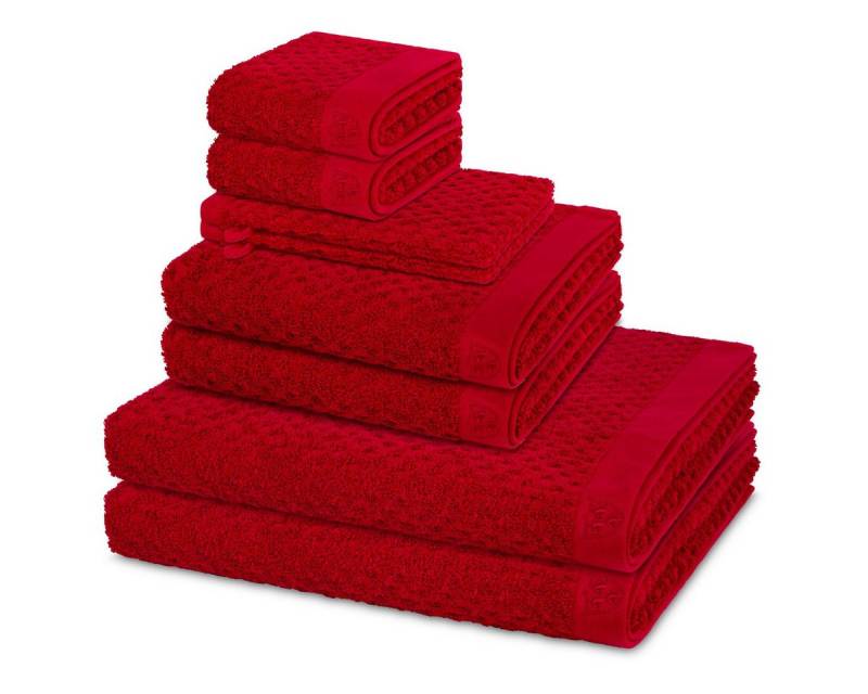 ROSS Handtuch Set Harmony, Walkfrottee (Spar-Set, 8-St), 2 X Wasch- 2 X Gäste- 2 X Dusch- 2 X Handtuch im Set - Baumwolle ROSS Handtuch Set Harmony, Walkfrottee (Spar-Set, 8-St), 2 X Wasch- 2 X Gäste- 2 X Dusch- 2 X Handtuch im Set - Baumwolle von ROSS