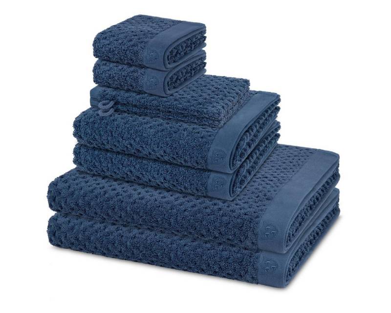ROSS Handtuch Set Harmony, Walkfrottee (Spar-Set, 8-St), 2 X Wasch- 2 X Gäste- 2 X Dusch- 2 X Handtuch im Set - Baumwolle von ROSS