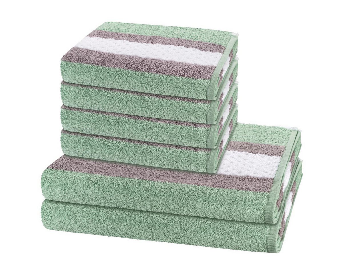 ROSS Handtuch Set Harmony, Walkfrottee (Spar-Set, 6-St), 4 X Handtuch 2 X Duschtuch im Set - Baumwolle - Saugstark ROSS Handtuch Set Harmony, Walkfrottee (Spar-Set, 6-St), 4 X Handtuch 2 X Duschtuch im Set - Baumwolle - Saugstark von ROSS