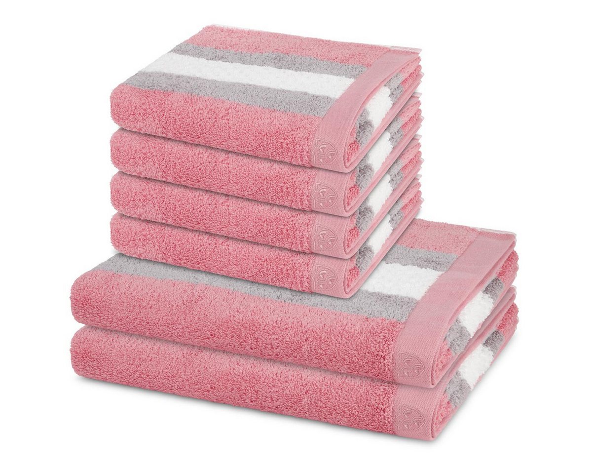 ROSS Handtuch Set Harmony, Walkfrottee (Spar-Set, 6-St), 4 X Handtuch 2 X Duschtuch im Set - Baumwolle - Saugstark ROSS Handtuch Set Harmony, Walkfrottee (Spar-Set, 6-St), 4 X Handtuch 2 X Duschtuch im Set - Baumwolle - Saugstark von ROSS