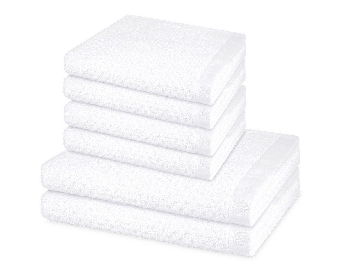 ROSS Handtuch Set Harmony, Walkfrottee (Spar-Set, 6-St), 4 X Handtuch 2 X Duschtuch im Set - Baumwolle - Saugstark ROSS Handtuch Set Harmony, Walkfrottee (Spar-Set, 6-St), 4 X Handtuch 2 X Duschtuch im Set - Baumwolle - Saugstark von ROSS