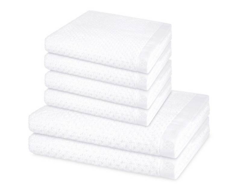 ROSS Handtuch Set Harmony, Walkfrottee (Spar-Set, 6-St), 4 X Handtuch 2 X Duschtuch im Set - Baumwolle - Saugstark ROSS Handtuch Set Harmony, Walkfrottee (Spar-Set, 6-St), 4 X Handtuch 2 X Duschtuch im Set - Baumwolle - Saugstark von ROSS