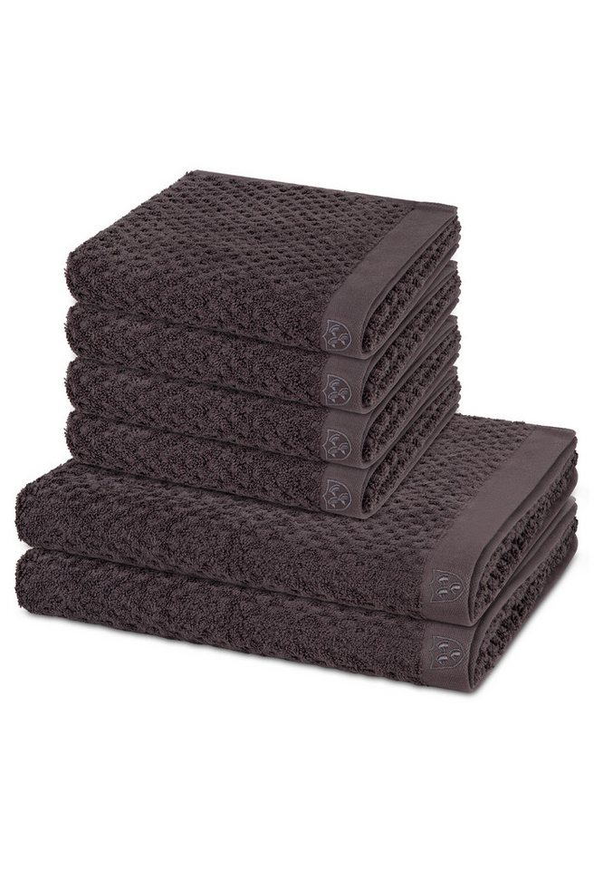 ROSS Handtuch Set Harmony, Walkfrottee (Spar-Set, 6-St), 4 X Handtuch 2 X Duschtuch im Set - Baumwolle - Saugstark ROSS Handtuch Set Harmony, Walkfrottee (Spar-Set, 6-St), 4 X Handtuch 2 X Duschtuch im Set - Baumwolle - Saugstark von ROSS