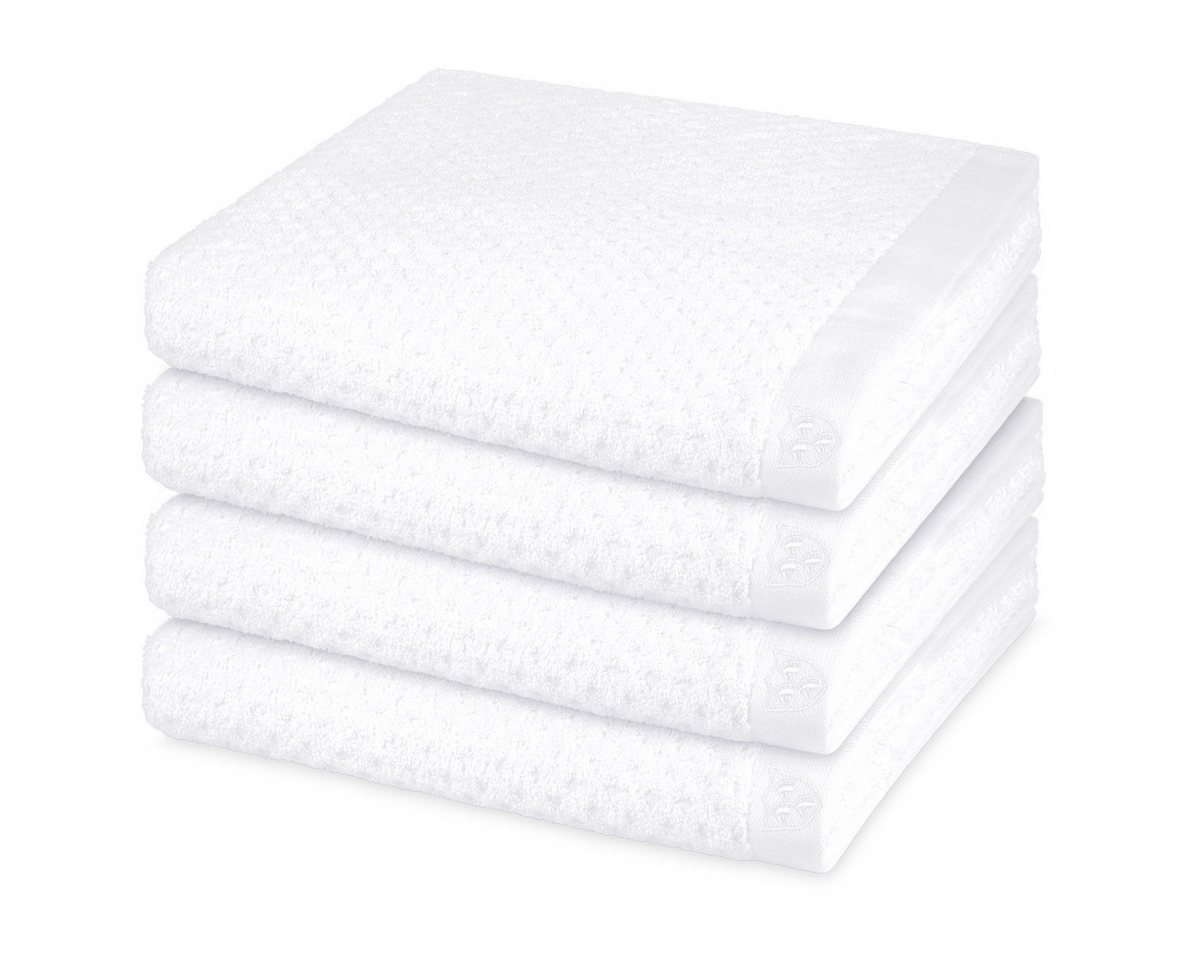 ROSS Handtuch Set Harmony, Walkfrottee (Spar-Set, 4-St), 4 X Handtuch im Set - Baumwolle - Saugstark von ROSS