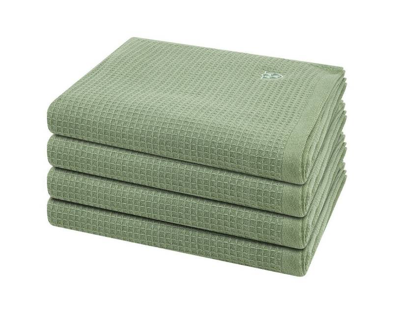 ROSS Handtuch Set Pique, Pique (Spar-Set, 4-St), 4 X Handtuch im Set - Baumwolle - Saugstark von ROSS