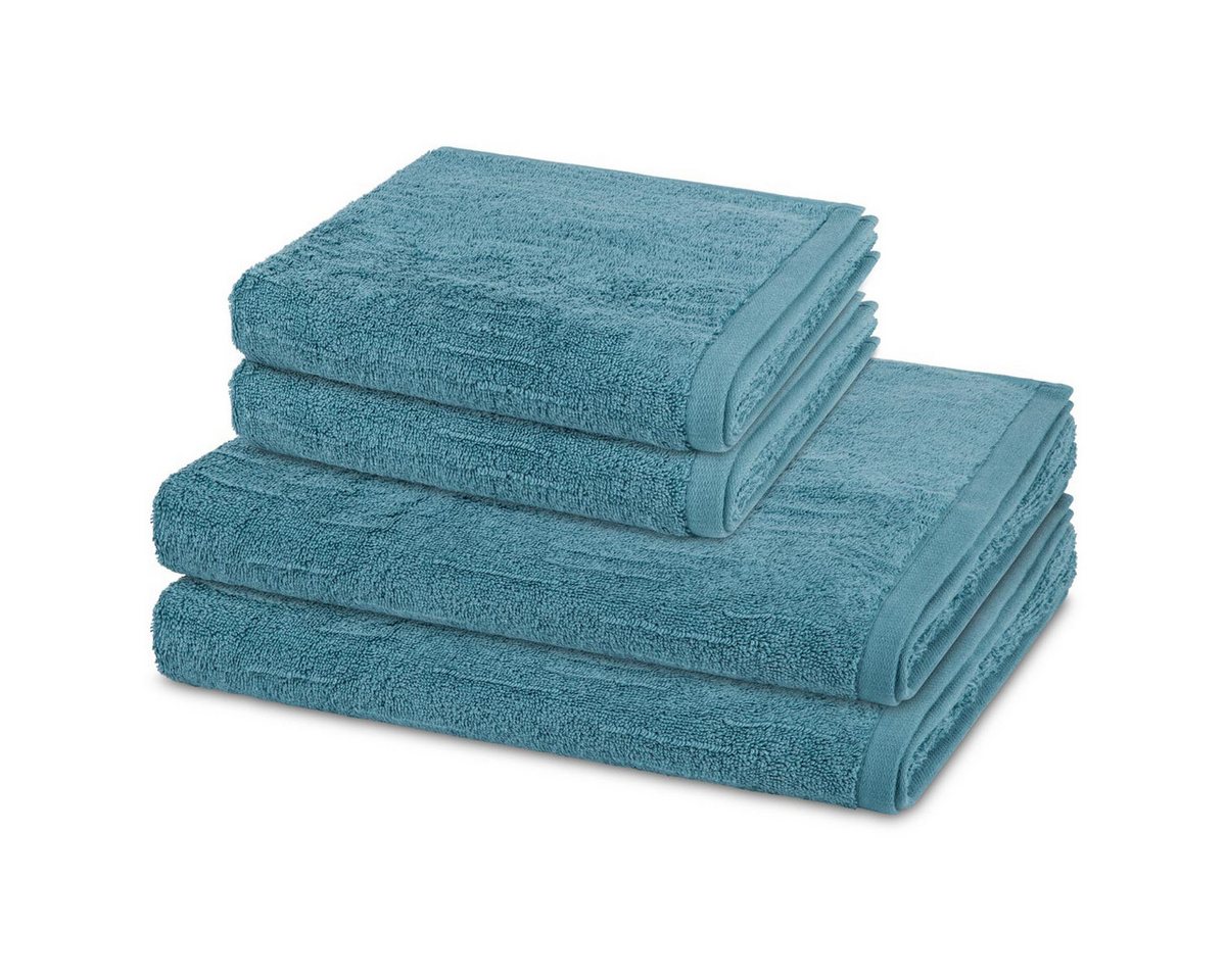 ROSS Handtuch Set Premium, Walkfrottee (Spar-Set, 4-St), 2 X Handtuch 2 X Duschtuch im Set - Baumwolle - Saugstark ROSS Handtuch Set Premium, Walkfrottee (Spar-Set, 4-St), 2 X Handtuch 2 X Duschtuch im Set - Baumwolle - Saugstark von ROSS
