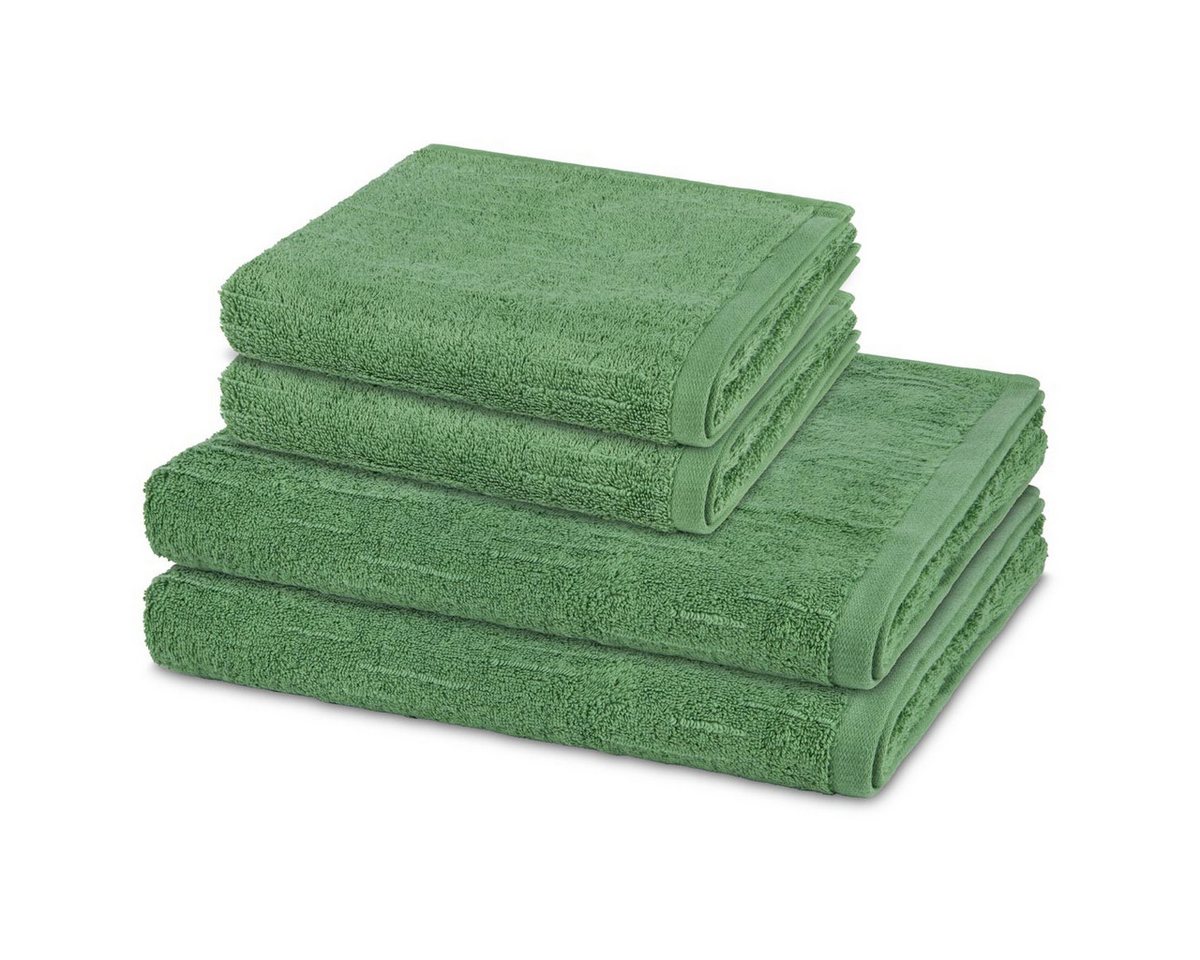 ROSS Handtuch Set Premium, Walkfrottee (Spar-Set, 4-St), 2 X Handtuch 2 X Duschtuch im Set - Baumwolle - Saugstark ROSS Handtuch Set Premium, Walkfrottee (Spar-Set, 4-St), 2 X Handtuch 2 X Duschtuch im Set - Baumwolle - Saugstark von ROSS