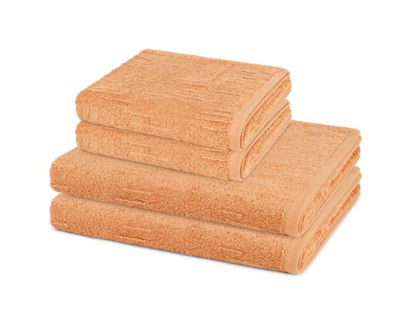 ROSS Handtuch Set Premium, Walkfrottee (Spar-Set, 4-St), 2 X Handtuch 2 X Duschtuch im Set - Baumwolle - Saugstark ROSS Handtuch Set Premium, Walkfrottee (Spar-Set, 4-St), 2 X Handtuch 2 X Duschtuch im Set - Baumwolle - Saugstark von ROSS