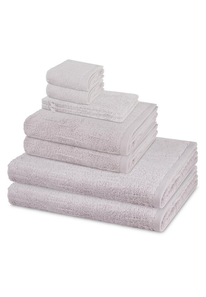 ROSS Handtuch Set Premium, Walkfrottee (Spar-Set, 8-St), 2 X Wasch- 2 X Gäste- 2 X Dusch- 2 X Handtuch im Set - Baumwolle ROSS Handtuch Set Premium, Walkfrottee (Spar-Set, 8-St), 2 X Wasch- 2 X Gäste- 2 X Dusch- 2 X Handtuch im Set - Baumwolle von ROSS