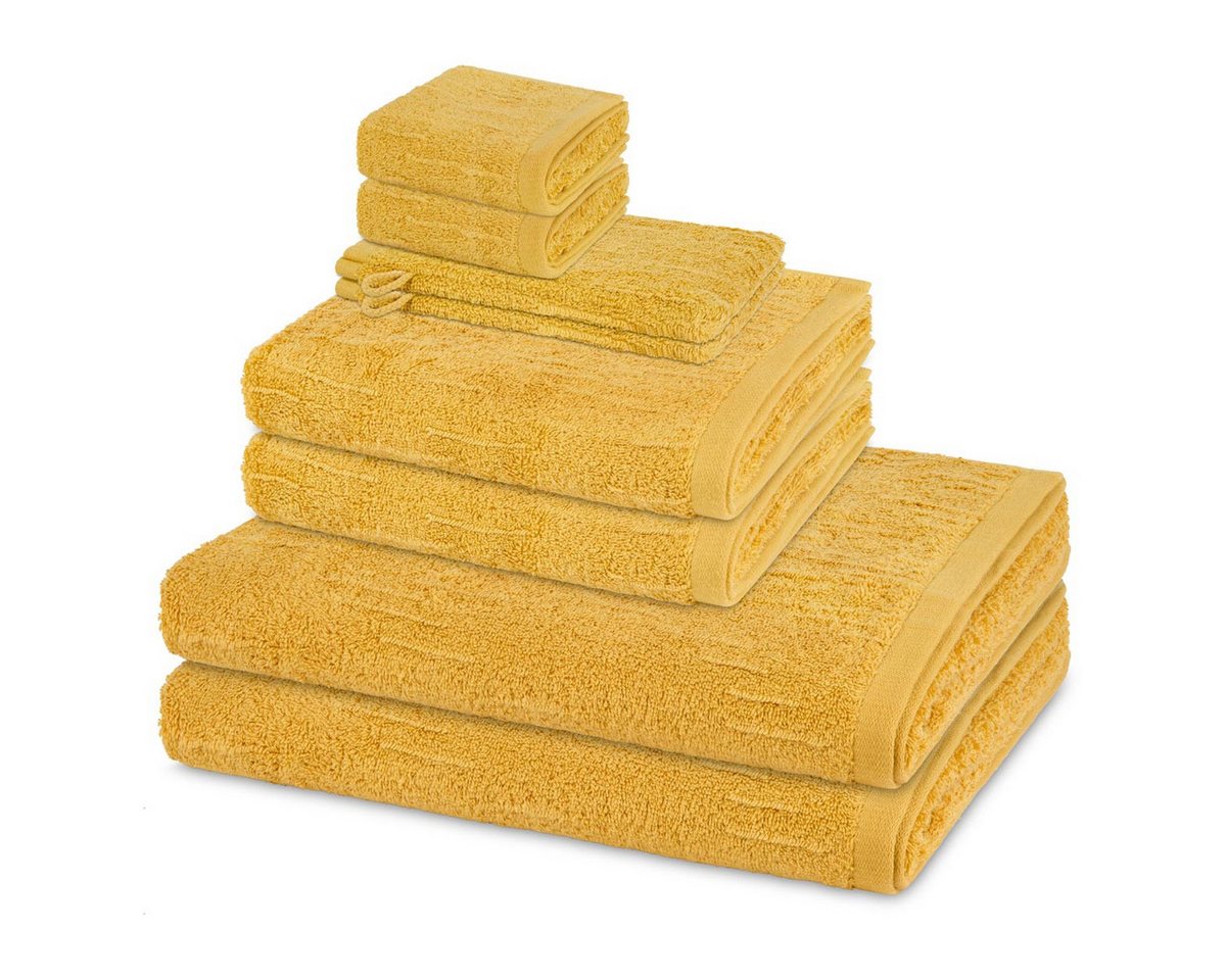 ROSS Handtuch Set Premium, Walkfrottee (Spar-Set, 8-St), 2 X Wasch- 2 X Gäste- 2 X Dusch- 2 X Handtuch im Set - Baumwolle ROSS Handtuch Set Premium, Walkfrottee (Spar-Set, 8-St), 2 X Wasch- 2 X Gäste- 2 X Dusch- 2 X Handtuch im Set - Baumwolle von ROSS
