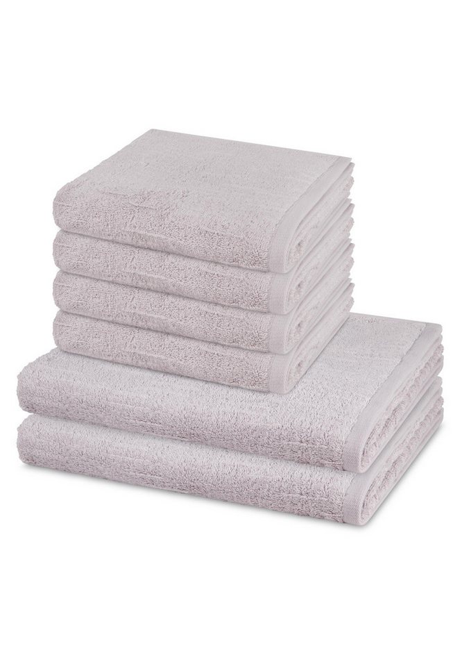 ROSS Handtuch Set Premium, Walkfrottee (Spar-Set, 6-St), 4 X Handtuch 2 X Duschtuch im Set - Baumwolle - Saugstark ROSS Handtuch Set Premium, Walkfrottee (Spar-Set, 6-St), 4 X Handtuch 2 X Duschtuch im Set - Baumwolle - Saugstark von ROSS