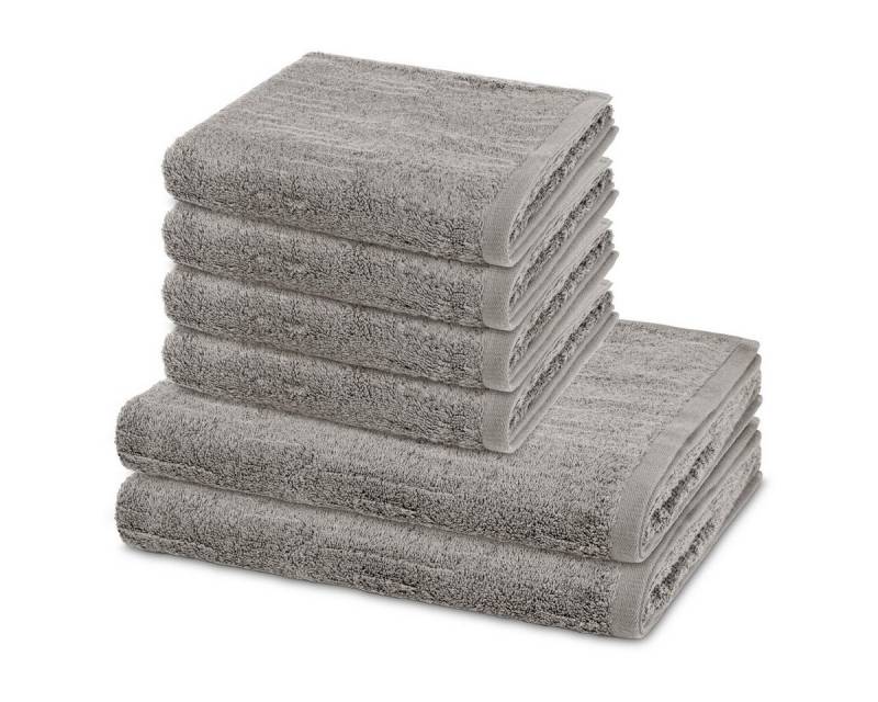 ROSS Handtuch Set Premium, Walkfrottee (Spar-Set, 6-St), 4 X Handtuch 2 X Duschtuch im Set - Baumwolle - Saugstark von ROSS