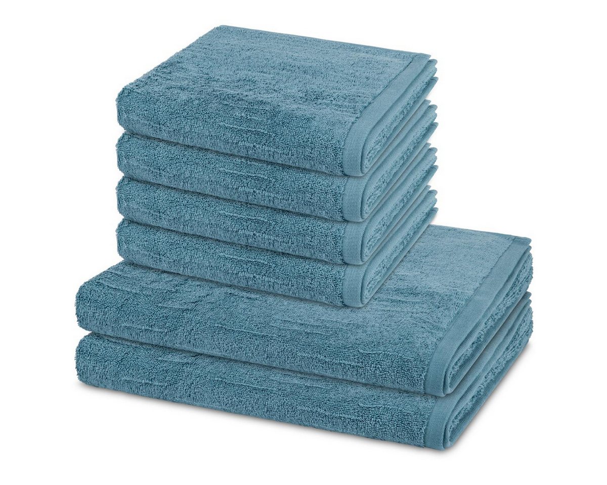 ROSS Handtuch Set Premium, Walkfrottee (Spar-Set, 6-St), 4 X Handtuch 2 X Duschtuch im Set - Baumwolle - Saugstark ROSS Handtuch Set Premium, Walkfrottee (Spar-Set, 6-St), 4 X Handtuch 2 X Duschtuch im Set - Baumwolle - Saugstark von ROSS
