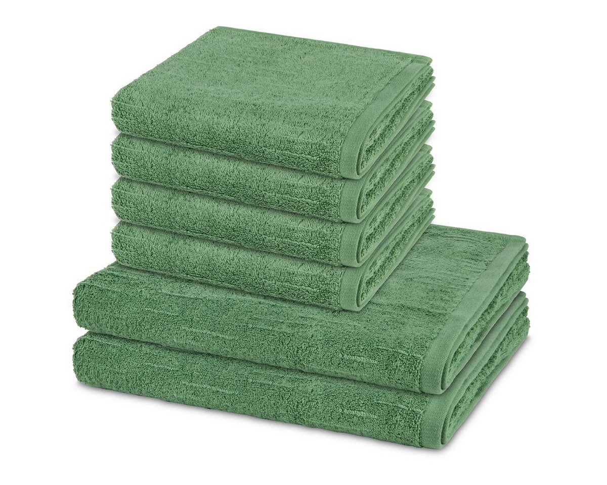 ROSS Handtuch Set Premium, Walkfrottee (Spar-Set, 6-St), 4 X Handtuch 2 X Duschtuch im Set - Baumwolle - Saugstark ROSS Handtuch Set Premium, Walkfrottee (Spar-Set, 6-St), 4 X Handtuch 2 X Duschtuch im Set - Baumwolle - Saugstark von ROSS