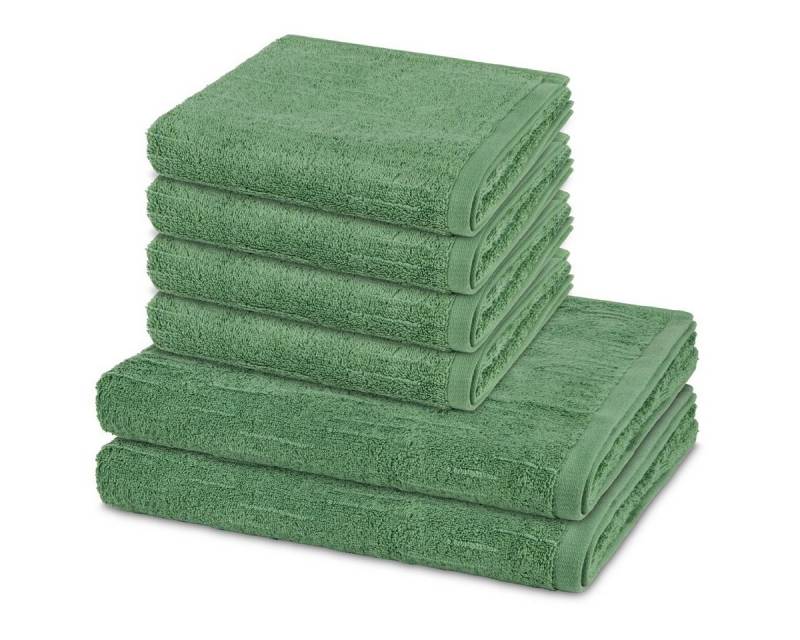 ROSS Handtuch Set Premium, Walkfrottee (Spar-Set, 6-St), 4 X Handtuch 2 X Duschtuch im Set - Baumwolle - Saugstark ROSS Handtuch Set Premium, Walkfrottee (Spar-Set, 6-St), 4 X Handtuch 2 X Duschtuch im Set - Baumwolle - Saugstark von ROSS