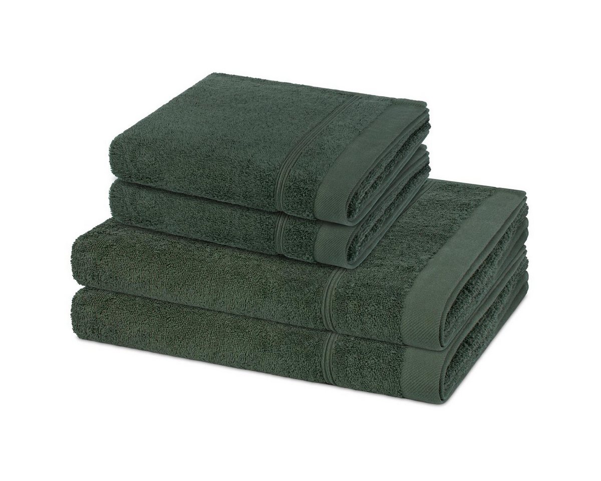 ROSS Handtuch Set Rubin, Walkfrottee (Spar-Set, 4-St), 2 X Handtuch 2 X Duschtuch im Set - Baumwolle - Saugstark ROSS Handtuch Set Rubin, Walkfrottee (Spar-Set, 4-St), 2 X Handtuch 2 X Duschtuch im Set - Baumwolle - Saugstark von ROSS