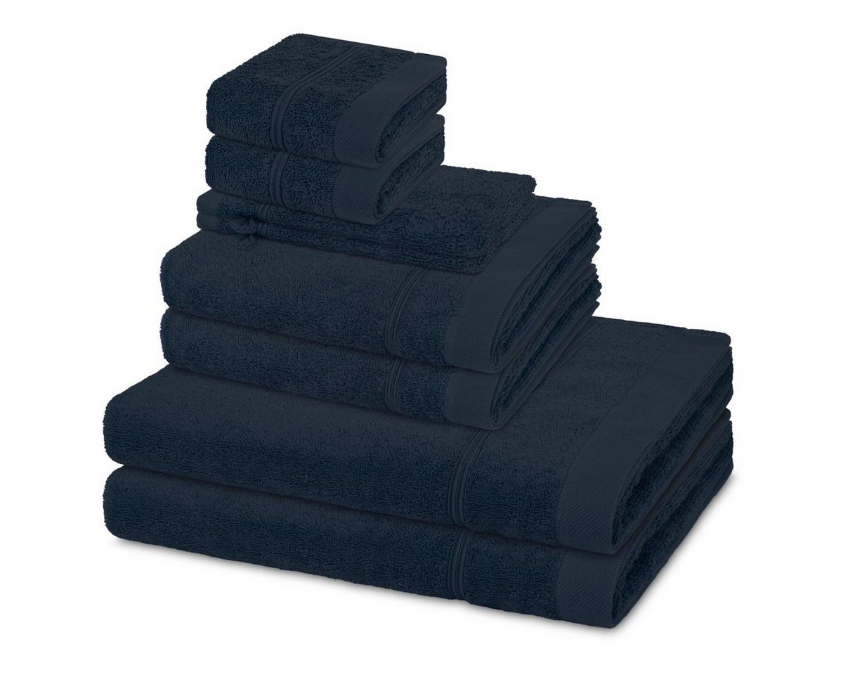 ROSS Handtuch Set Rubin, Walkfrottee (Spar-Set, 8-St), 2 X Wasch- 2 X Gäste- 2 X Dusch- 2 X Handtuch im Set - Baumwolle ROSS Handtuch Set Rubin, Walkfrottee (Spar-Set, 8-St), 2 X Wasch- 2 X Gäste- 2 X Dusch- 2 X Handtuch im Set - Baumwolle von ROSS