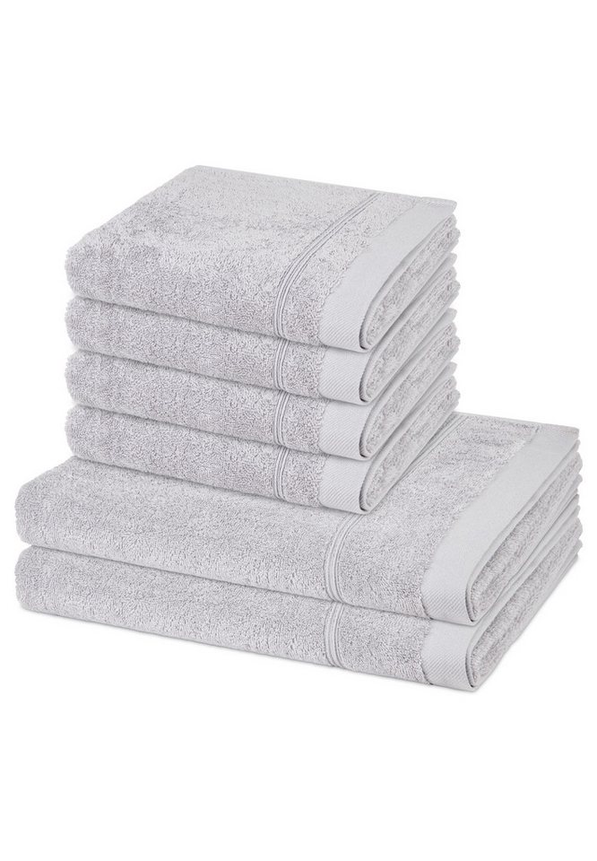 ROSS Handtuch Set Rubin, Walkfrottee (Spar-Set, 6-St), 4 X Handtuch 2 X Duschtuch im Set - Baumwolle - Saugstark ROSS Handtuch Set Rubin, Walkfrottee (Spar-Set, 6-St), 4 X Handtuch 2 X Duschtuch im Set - Baumwolle - Saugstark von ROSS