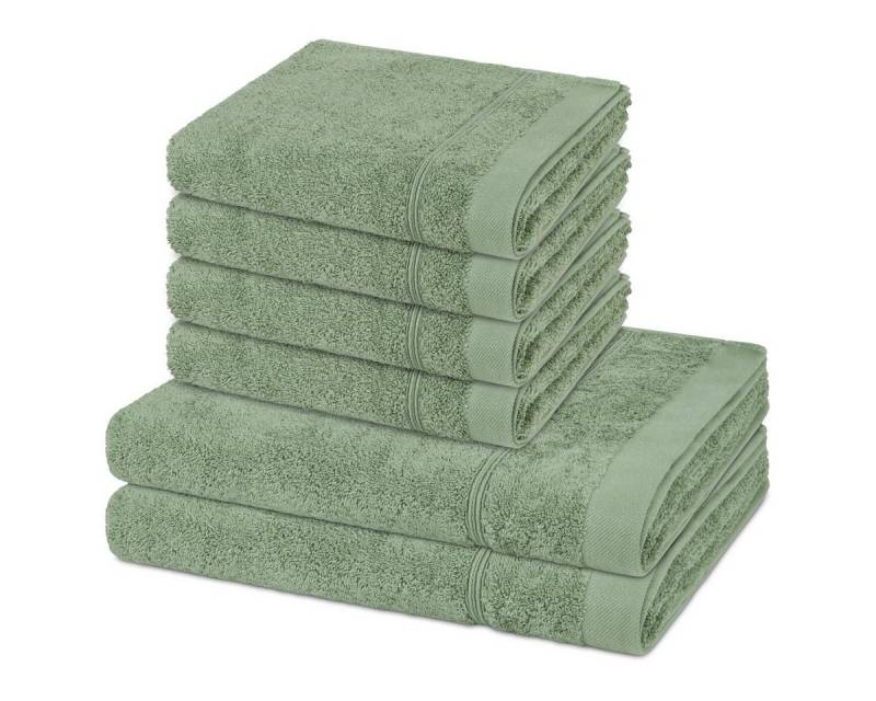 ROSS Handtuch Set Rubin, Walkfrottee (Spar-Set, 6-St), 4 X Handtuch 2 X Duschtuch im Set - Baumwolle - Saugstark ROSS Handtuch Set Rubin, Walkfrottee (Spar-Set, 6-St), 4 X Handtuch 2 X Duschtuch im Set - Baumwolle - Saugstark von ROSS