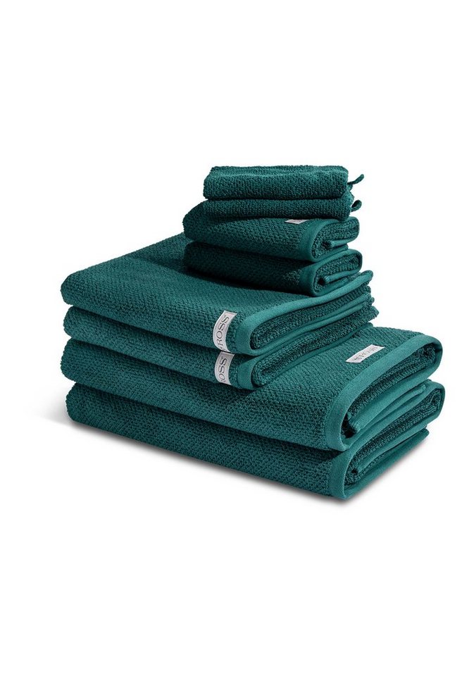 ROSS Handtuch Set Selection, Frottee (Spar-Set, 8-St), 2 X Wasch- 2 X Gäste- 2 X Dusch- 2 X Handtuch im Set - Baumwolle von ROSS