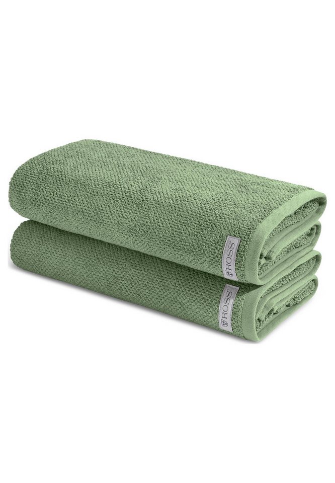 ROSS Handtuch Set Selection, Walkfrottee (Spar-Set, 2-St), 2 X Duschtuch im Set - Baumwolle - Saugstark von ROSS