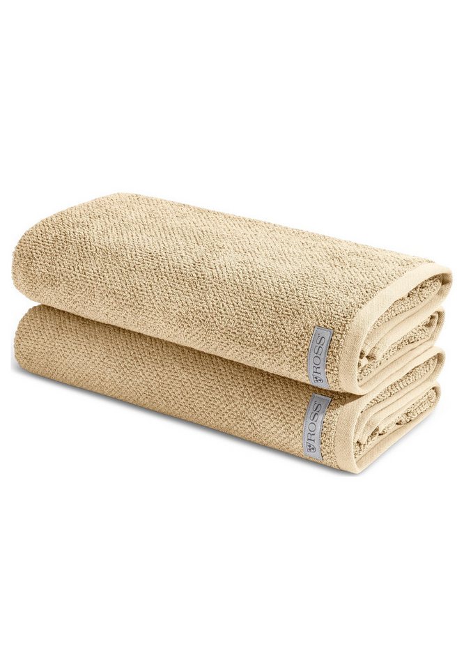ROSS Handtuch Set Selection, Walkfrottee (Spar-Set, 2-St), 2 X Duschtuch im Set - Baumwolle - Saugstark von ROSS