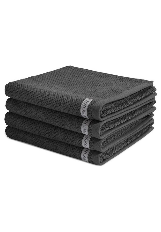 ROSS Handtuch Set Selection, Walkfrottee (Spar-Set, 4-St), 4 X Handtuch im Set - Baumwolle - Saugstark von ROSS