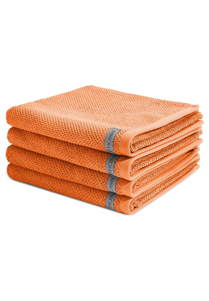 ROSS Handtuch Set Selection, Walkfrottee (Spar-Set, 4-St), 4 X Handtuch im Set - Baumwolle - Saugstark von ROSS
