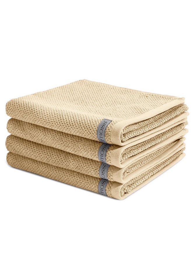 ROSS Handtuch Set Selection, Walkfrottee (Spar-Set, 4-St), 4 X Handtuch im Set - Baumwolle - Saugstark von ROSS