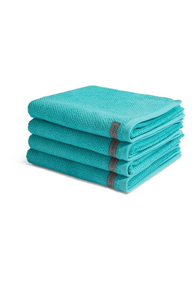 ROSS Handtuch Set Selection, Walkfrottee (Spar-Set, 4-St), 4 X Handtuch im Set - Baumwolle - Saugstark von ROSS
