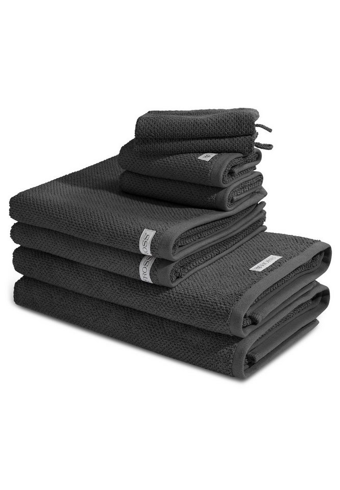ROSS Handtuch Set Selection, Walkfrottee (Spar-Set, 8-St), 2 X Wasch- 2 X Gäste- 2 X Dusch- 2 X Handtuch im Set - Baumwolle von ROSS