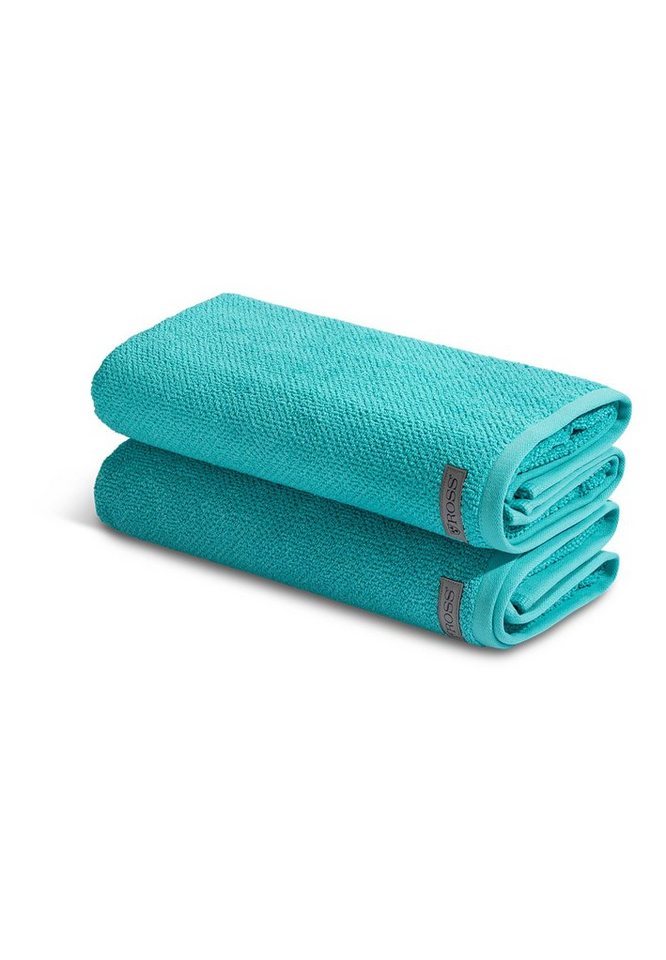 ROSS Handtuch Set Selection - Organic Cotton, Walkfrottee, (Spar-Set, 2-tlg), 2 X Duschtuch - Im Set - Baumwolle - von ROSS