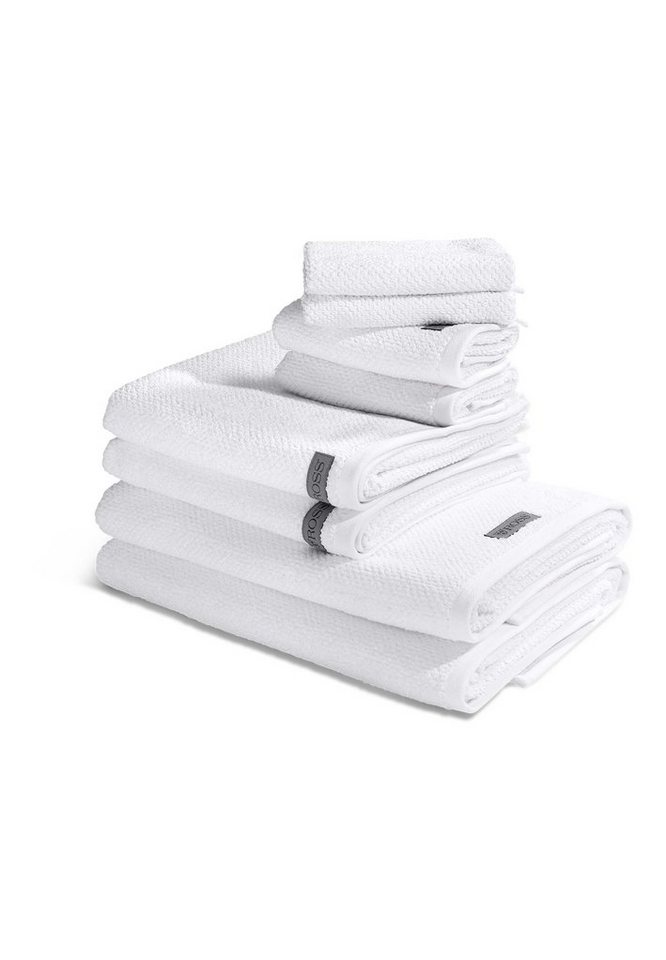 ROSS Handtuch Set Selection - Organic Cotton, Walkfrottee (Spar-Set, 8-St), 2 X Wasch- 2 X Gäste- 2 X Dusch- 2 X Handtuch - im Set - Baumwolle von ROSS