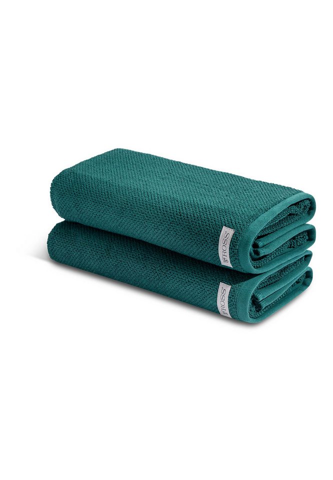 ROSS Handtuch Set Selection - Organic Cotton, Walkfrottee (Spar-Set, 2-St), 2 X Duschtuch - Im Set - Baumwolle von ROSS