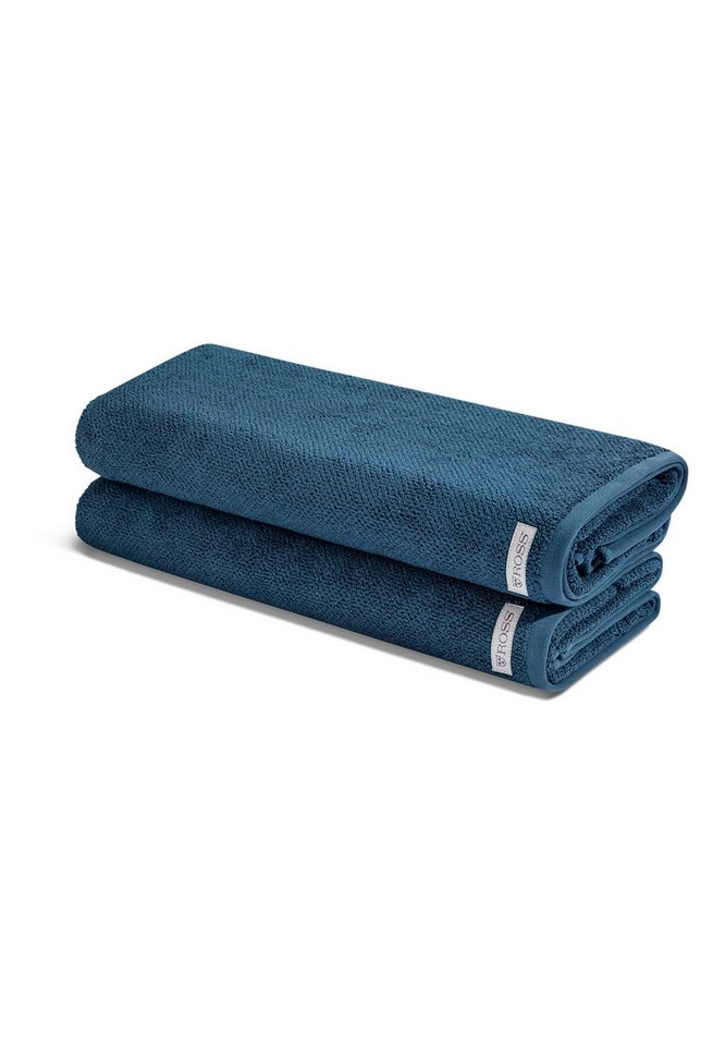 ROSS Handtuch Set Selection - Organic Cotton, Walkfrottee (Spar-Set, 2-St), 2 X Duschtuch - Im Set - Baumwolle von ROSS