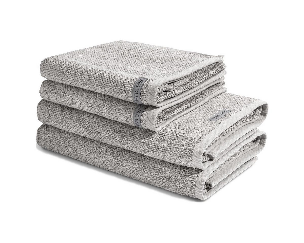 ROSS Handtuch Set Selection, Frottee (Spar-Set, 4-St), 2 X Handtuch 2 X Duschtuch im Set - Baumwolle - Saugstark von ROSS