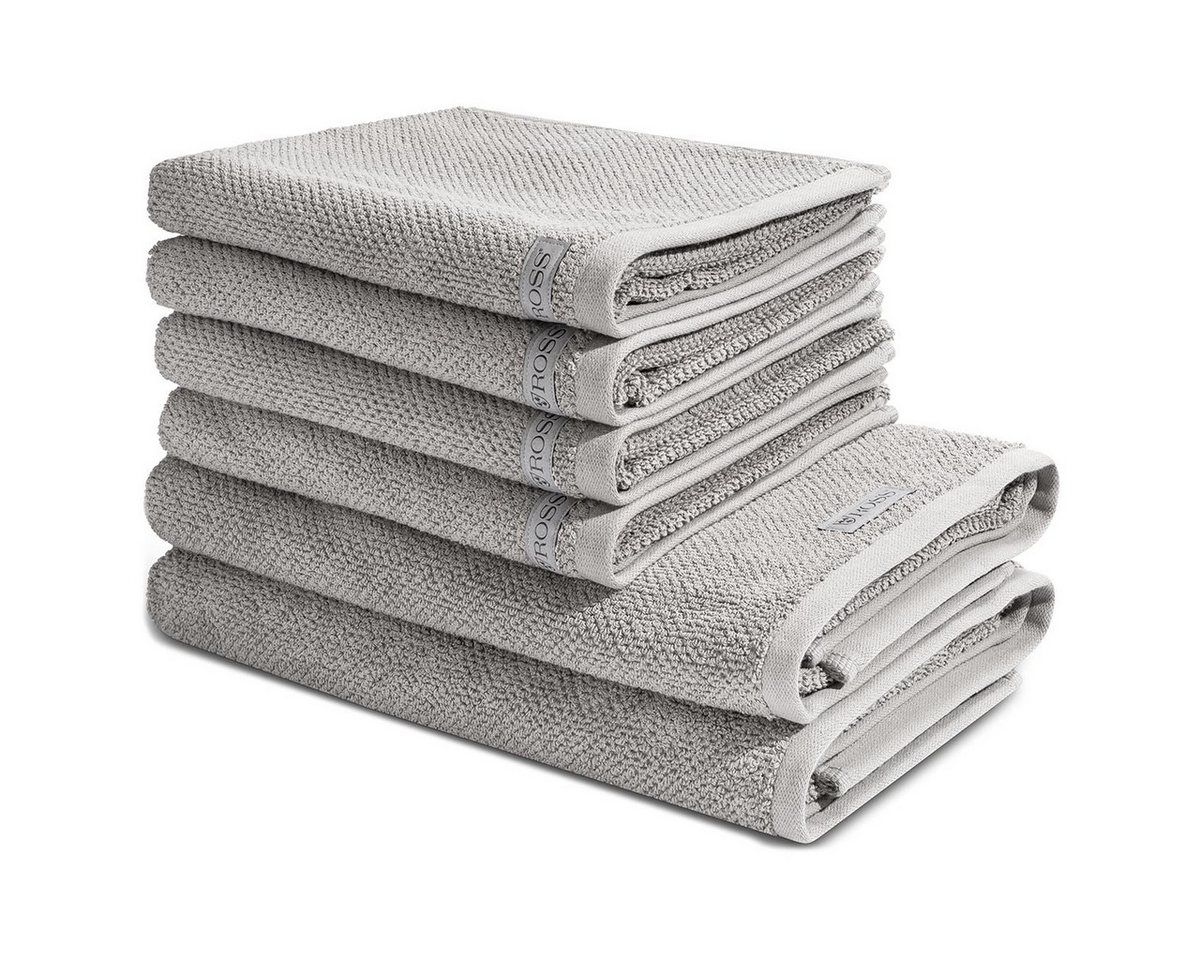 ROSS Handtuch Set Selection, Frottee (Spar-Set, 6-St), 4 X Handtuch 2 X Duschtuch im Set - Baumwolle - Saugstark von ROSS