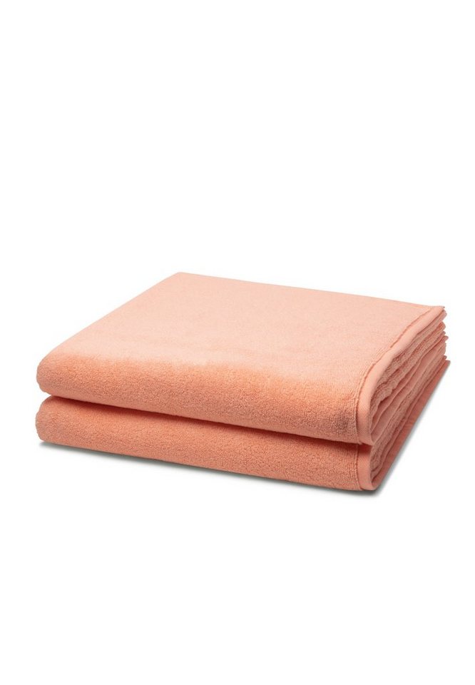 ROSS Handtuch Set Sensual Skin, Walkfrottee, (Spar-Set, 2-tlg), 2 X Duschtuch - Im Set - Baumwolle - Frottee mit Aloe Vera-Öl veredelt von ROSS