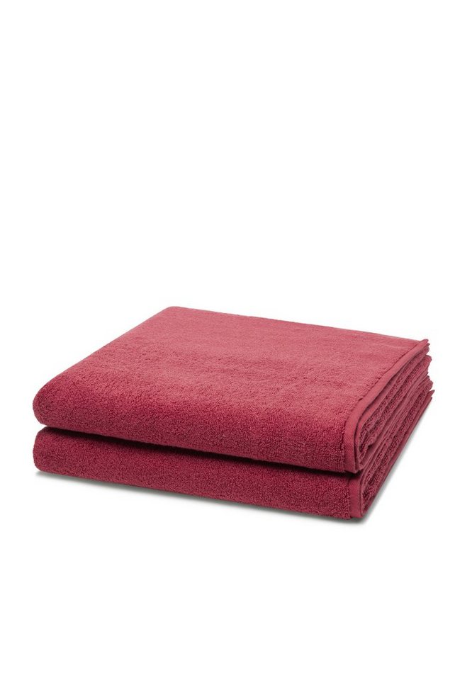 ROSS Handtuch Set Sensual Skin, Walkfrottee (Spar-Set, 2-St), 2 X Duschtuch - Im Set - Baumwolle - Frottee mit Aloe Vera-Öl veredelt von ROSS