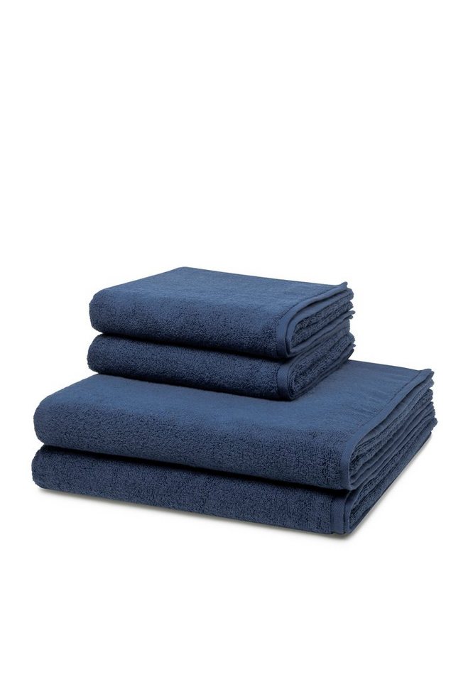 ROSS Handtuch Set Sensual Skin, Walkfrottee (Spar-Set, 4-St), 2 X Handtuch 2 X Duschtuch im Set - Baumwolle - Saugstark von ROSS