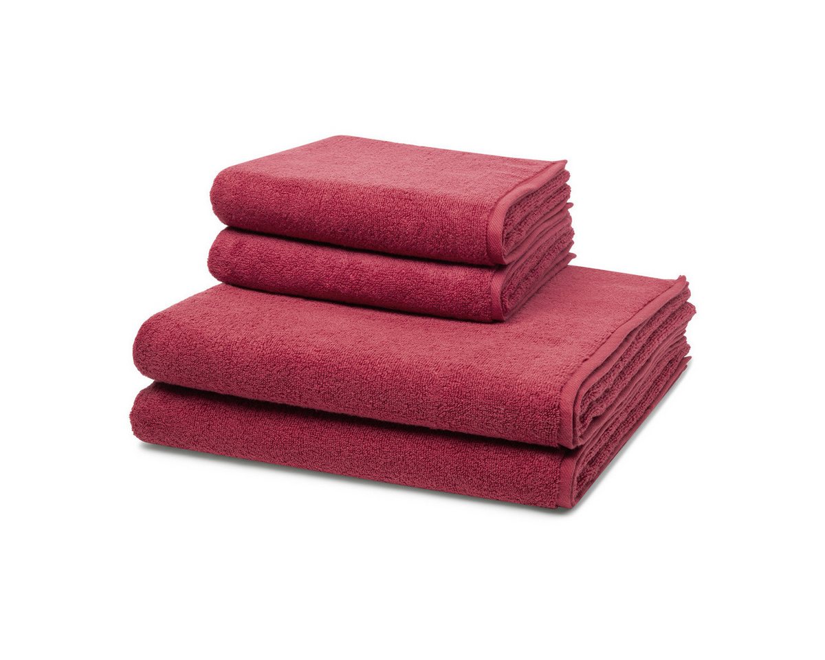 ROSS Handtuch Set Sensual Skin, Walkfrottee (Spar-Set, 4-St), 2 X Handtuch 2 X Duschtuch im Set - Baumwolle - Saugstark von ROSS