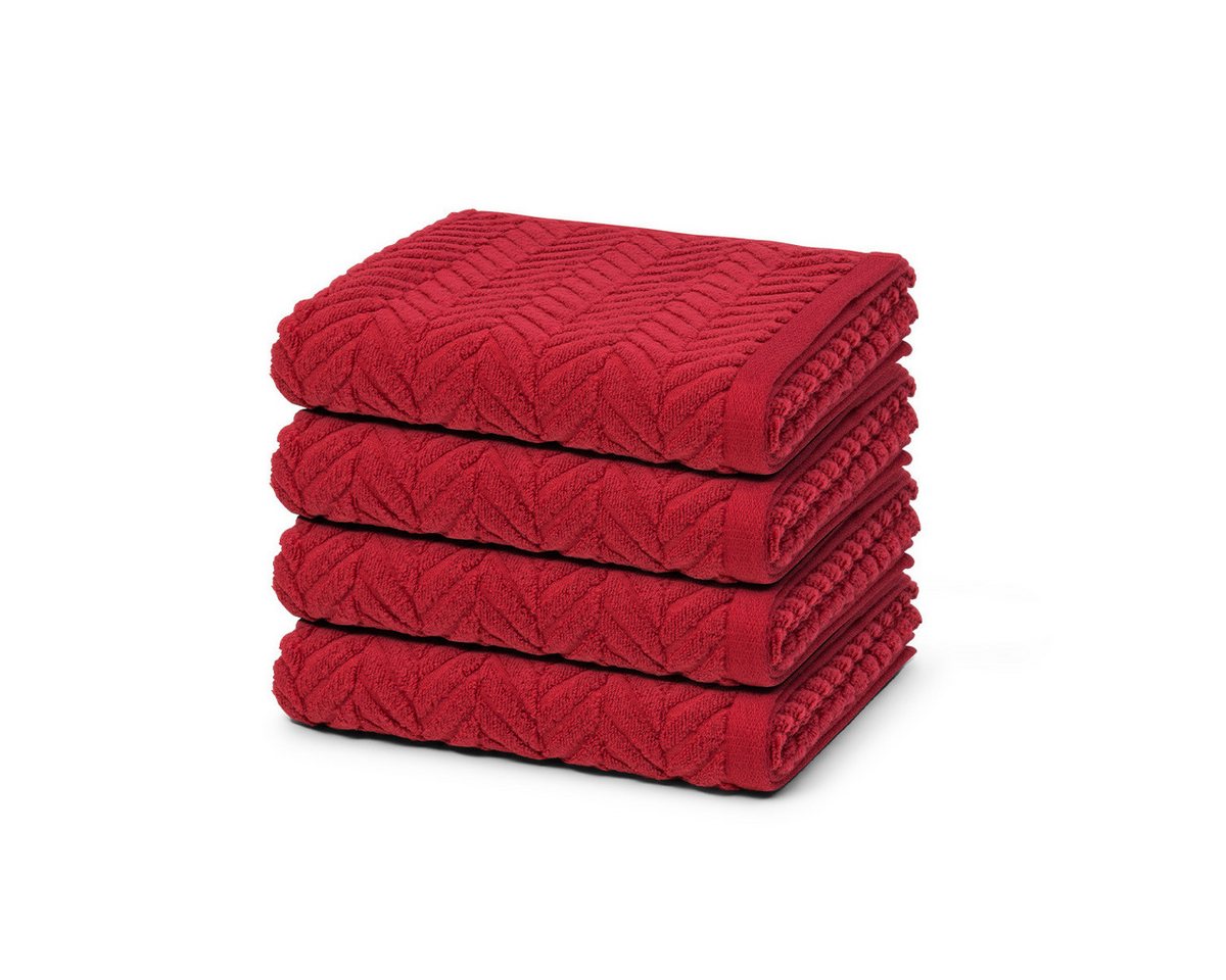 ROSS Handtuch Set Sensual Skin, Walkfrottee (Spar-Set, 4-St), 4 X Handtuch im Set - Baumwolle - Saugstark von ROSS